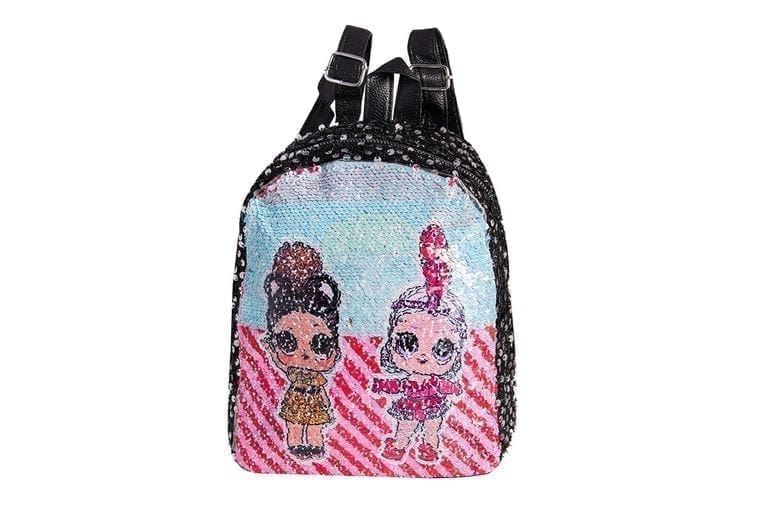 Love Sequin Backpack 1 Love Sequin Backpack