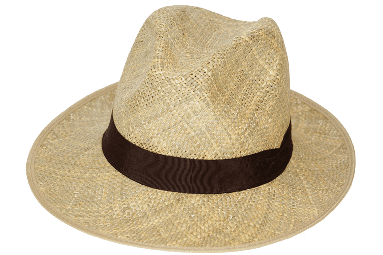 Ανδρική Fedora απο φυσικό υλικό