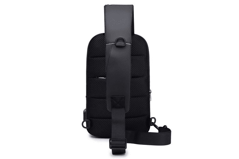 Τσαντάκι ώμου χιαστί crossbody Bange 1911 μαύρο 2