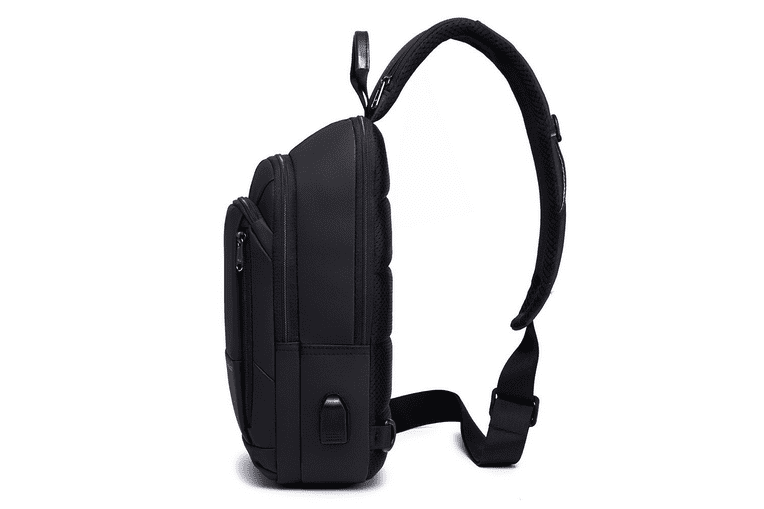 Τσαντάκι ώμου χιαστί crossbody Bange 1911 μαύρο 1
