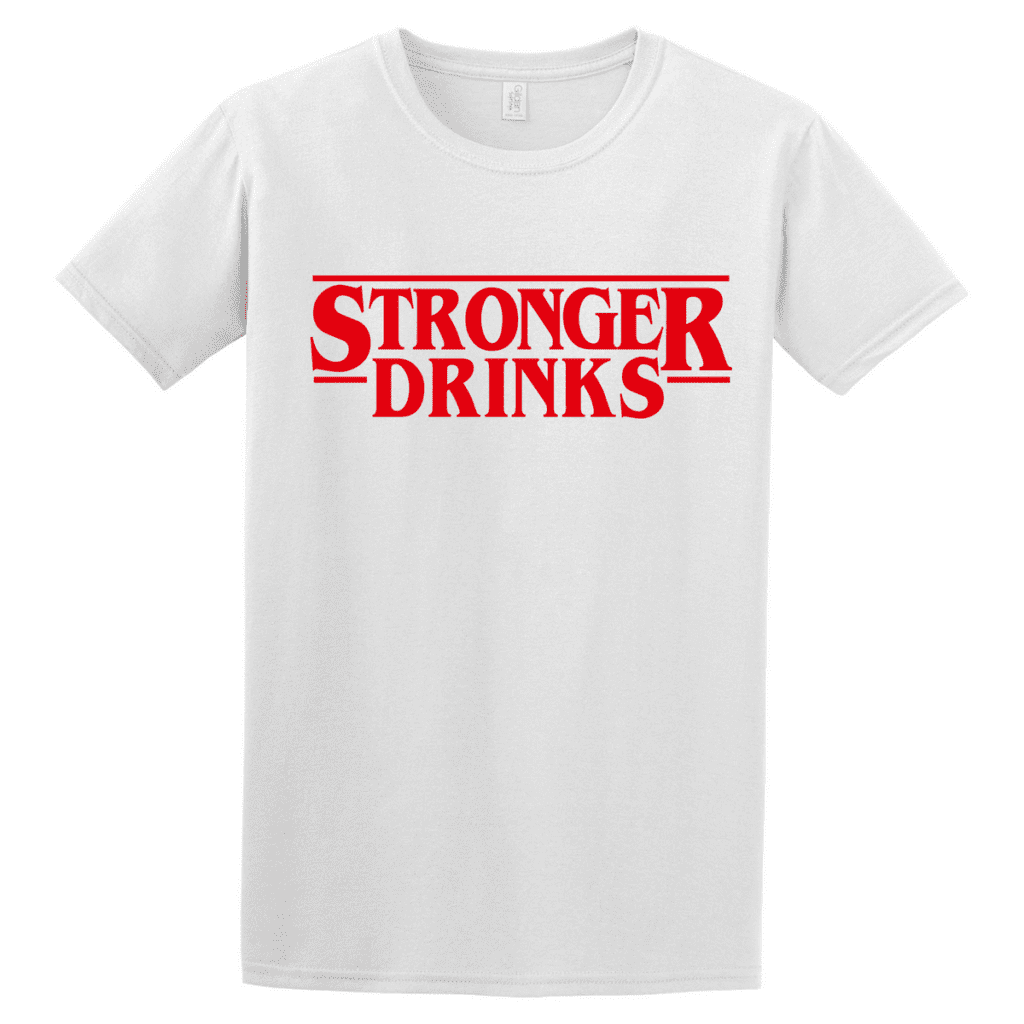 Κοντομάνικη μπλούζα Stronger Drinks