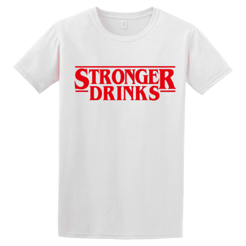 Κοντομάνικη μπλούζα Stronger Drinks