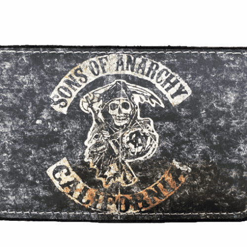 Χειροποίητη δερμάτινη καπνοθήκη Sons Of Anarchy