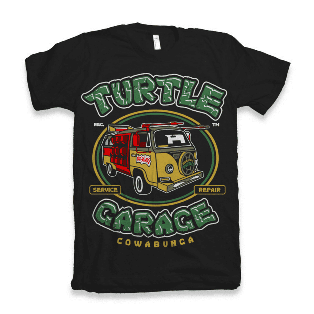 Παιδική μπλούζα Turtle Garage 12 Παιδική μπλούζα Turtle Garage