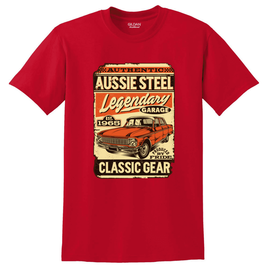 Κοντομάνικη μπλούζα Aussie Steel