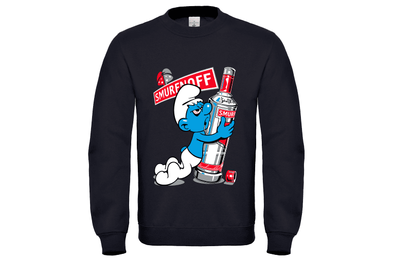 Unisex φούτερ ενηλίκων Smurfnoff 14 Unisex φούτερ ενηλίκων Smurfnoff 19