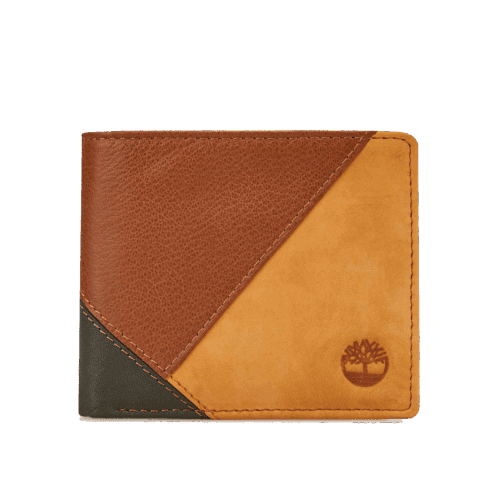 Timberland Men's Patchwork Billfold 4 Timberland Men's Patchwork Billfold