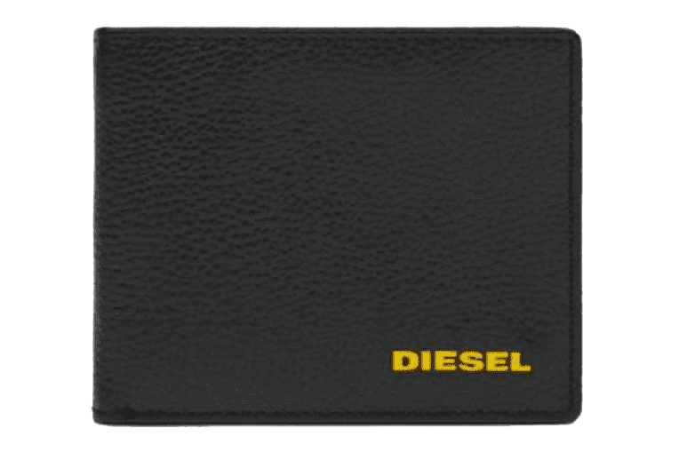 Diesel Cow Leather men's wallet black/yellow 1 Diesel Cow Leather men's wallet black/yellow