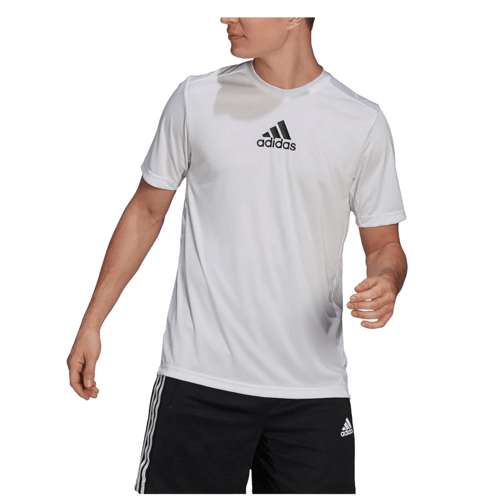 Adidas Men's 3 Stripes back Tee 8 Adidas Men's 3 Stripes back Tee