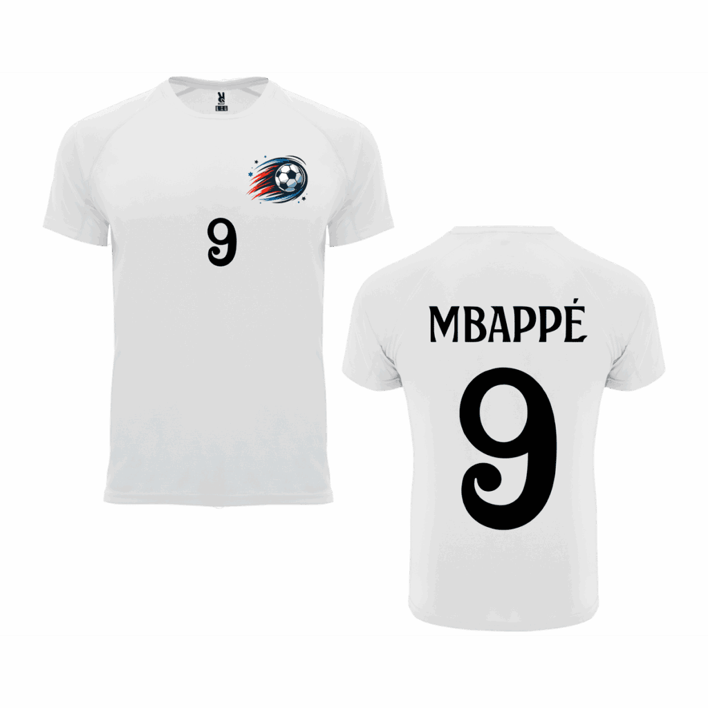 Παιδική μπλούζα ποδοσφαίρου Mbappe