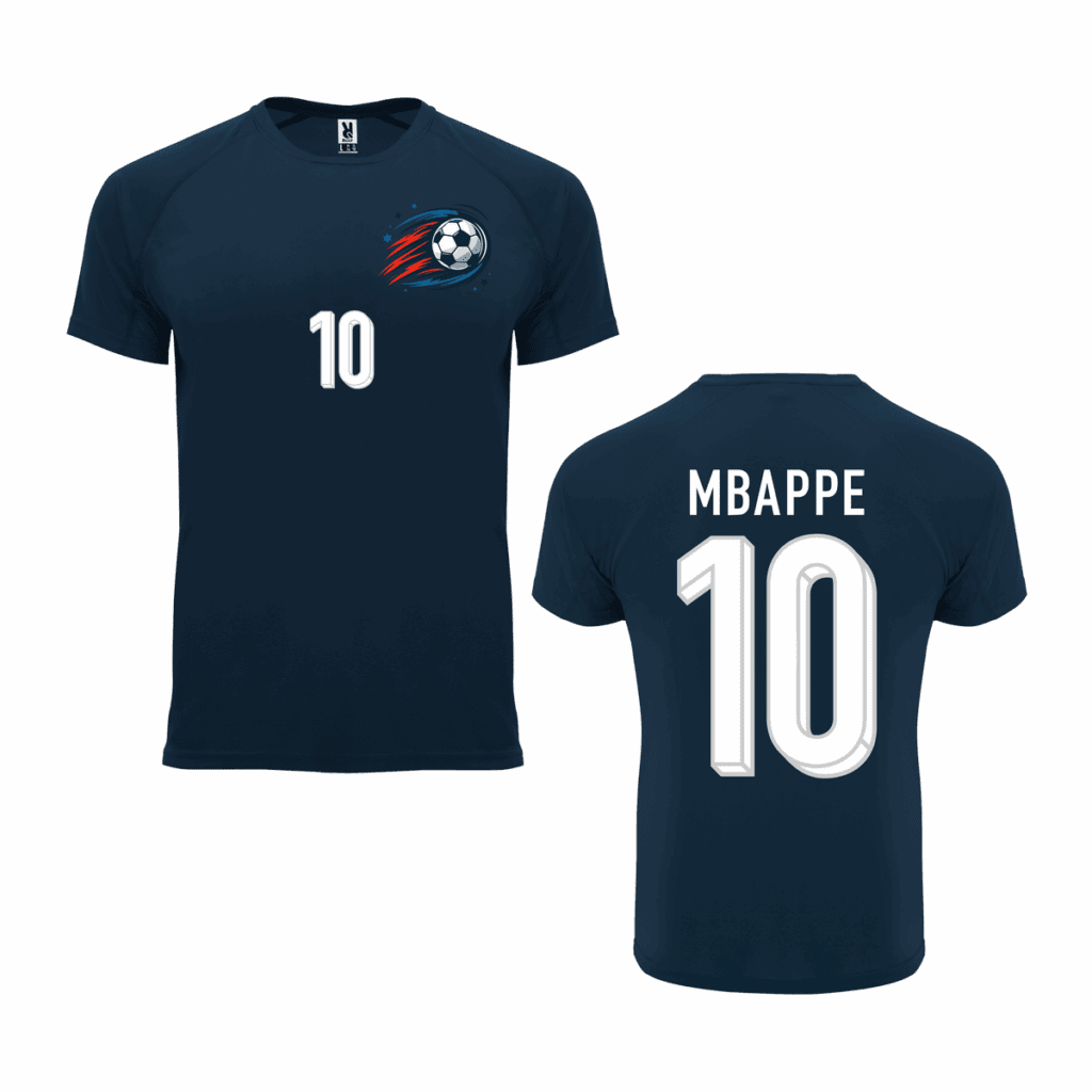 Παιδική μπλούζα ποδοσφαίρου Mbappe