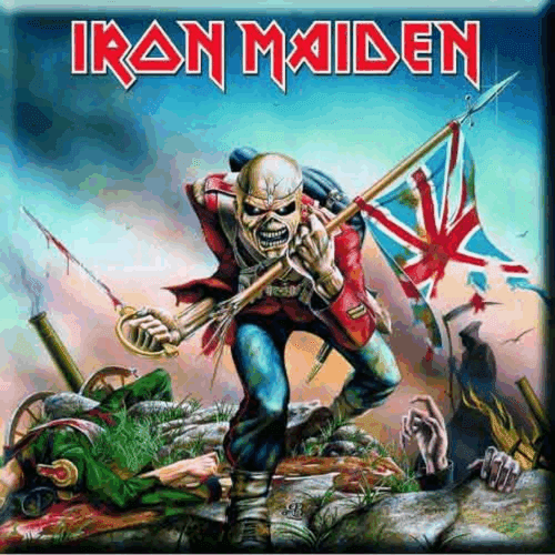Μαγνήτης ψυγείου Iron Maiden The Trooper