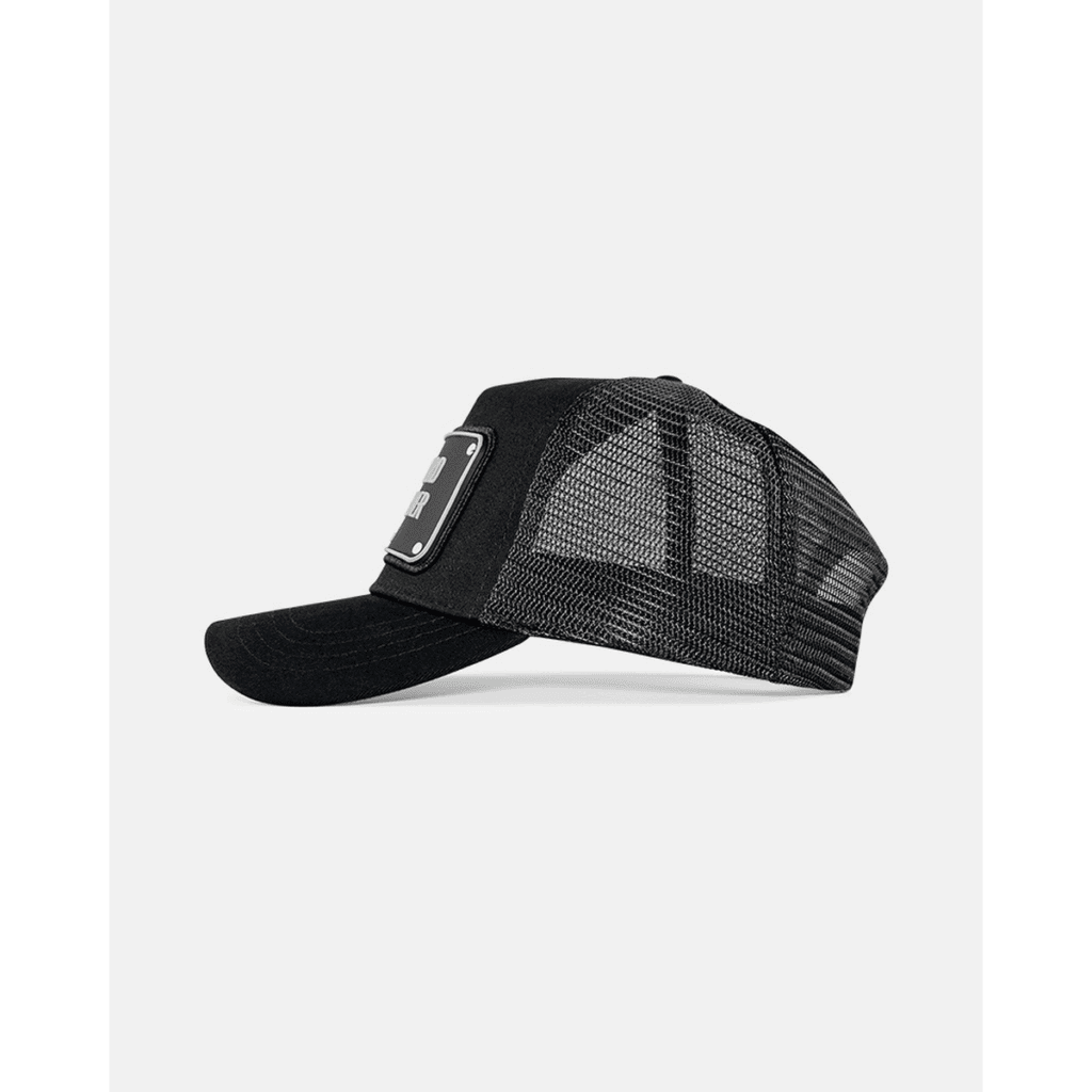 Work hard play harder Jockey καπέλο με rubber patch - John Hatter & Co 2