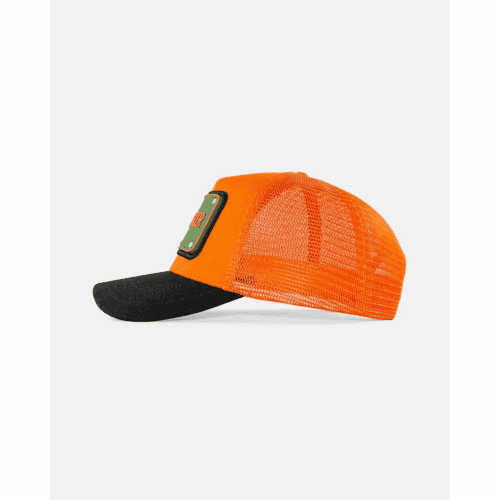 CJH-R-1122-U00_3 Moneymaker Πορτοκαλί Jockey καπέλο με rubber patch - John Hatter & Co 4
