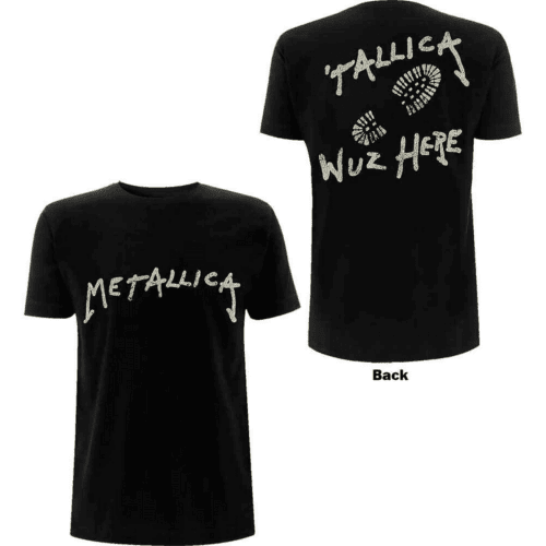 Metallica Unisex T-Shirt Wuz Here
