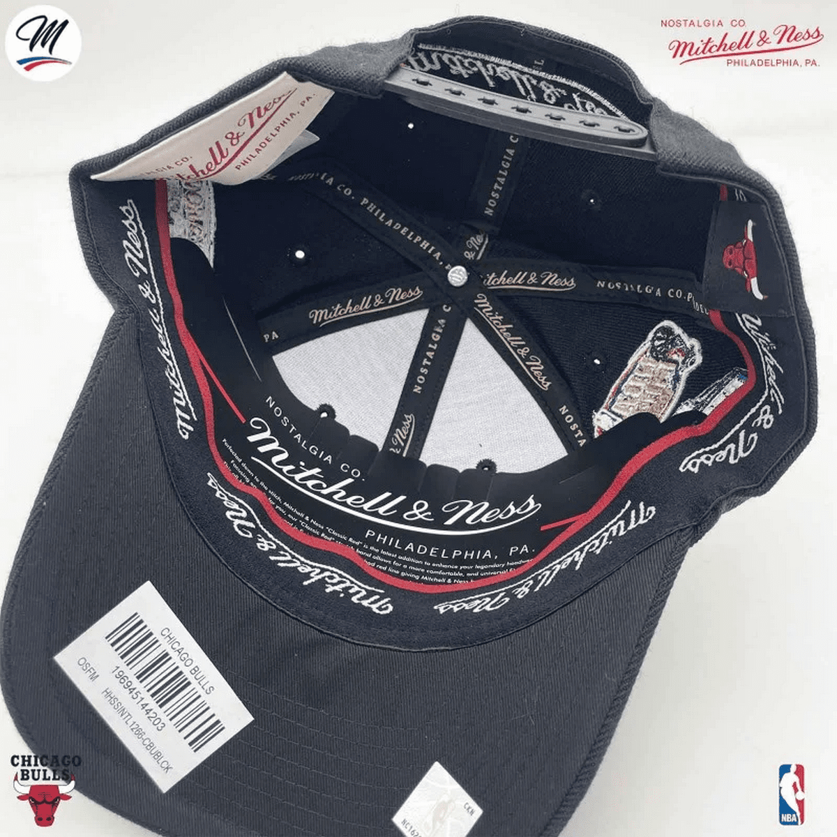 Mitchell & Ness HomeTown Chicago Bulls Τζόκεϊ καπέλο