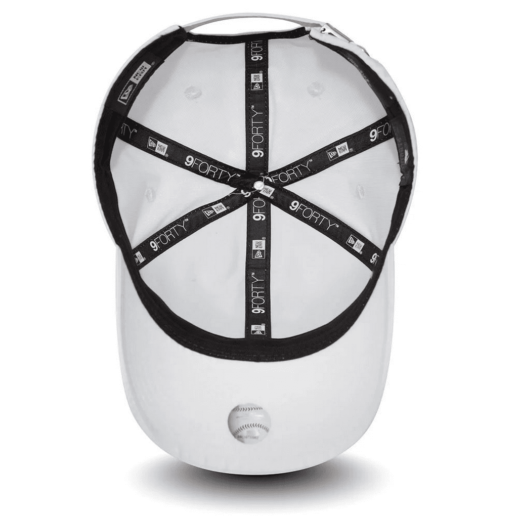 New Era Cap Mlb Flawless Logo Basic 940 White 4 New Era Cap Mlb Flawless Logo Basic 940 White 3
