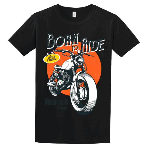 Unisex T-Shirt Born to Ride 20 Unisex T-Shirt Born to Ride