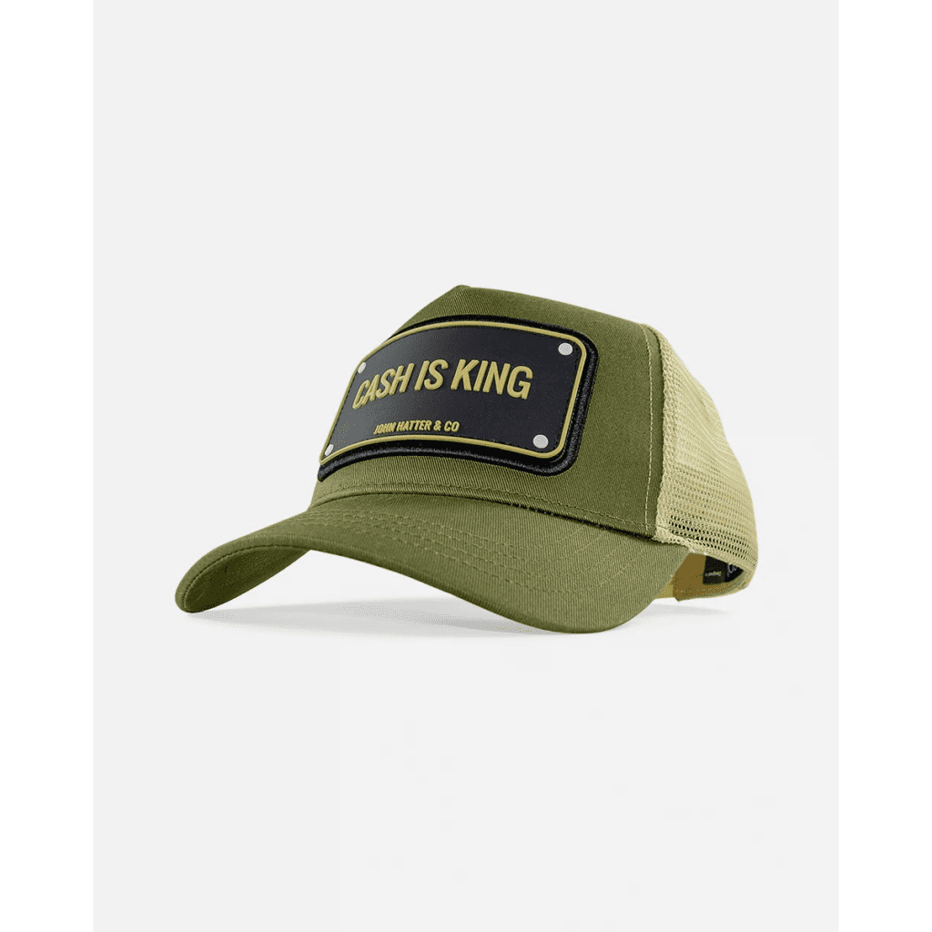 Cash is king Jockey καπέλο με rubber patch 1 Cash is king Jockey καπέλο με rubber patch