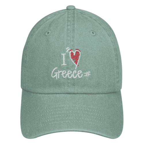 13227 L. OLIVE Πετροπλυμένο Jockey I Love Greece