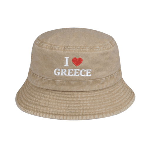13228 CAMEL Πετροπλυμένος κώνος I Love Greece