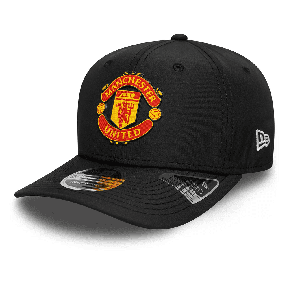 Manchester United FC Black 9SEVENTY Stretch Snap Cap 1 Manchester United FC Black 9SEVENTY Stretch Snap Cap