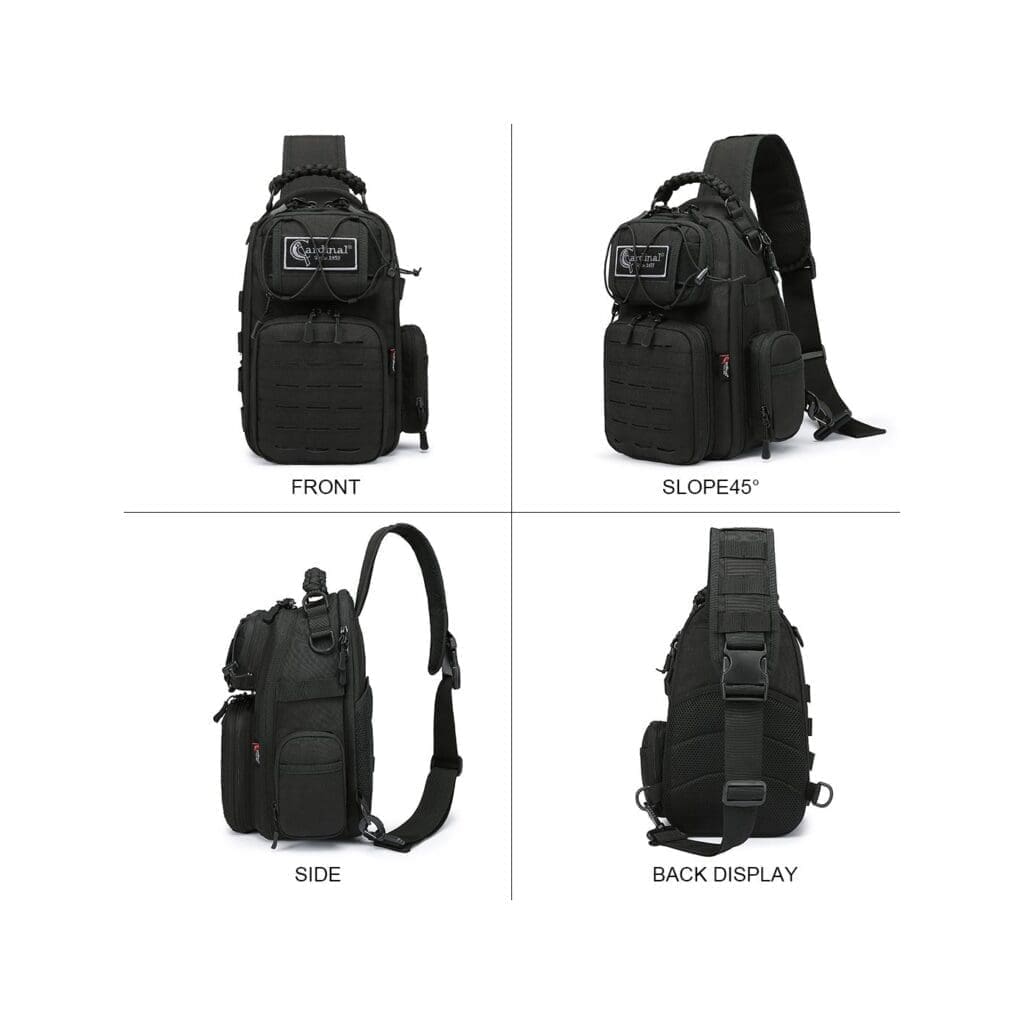 Στρατιωτικό Τσαντάκι Στήθους Tactical Cardinal MT4080 μαύρο 6 Στρατιωτικό Τσαντάκι Στήθους Tactical Cardinal MT4080 μαύρο 5