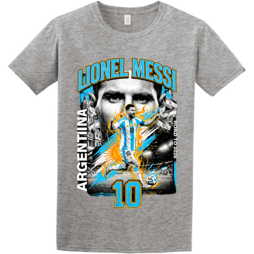 mgreycup2 Messi Lionel World Cup T-Shirt παιδικό 7
