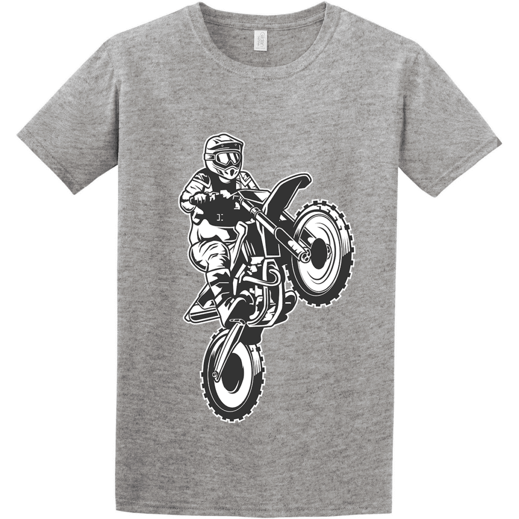 Motocross unisex T-shirt ενηλίκων