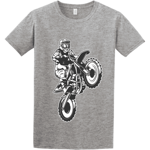 Motocross unisex T-shirt ενηλίκων