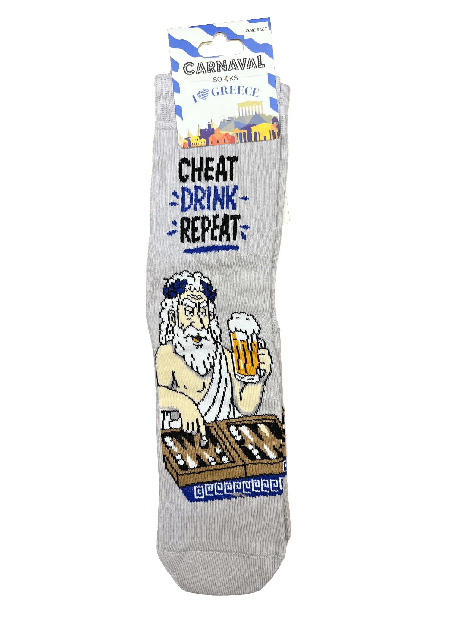 Carnaval κάλτσες Cheat Drink Repeat