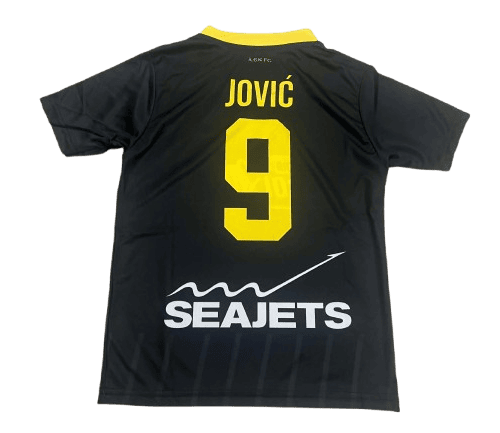ΑΕΚ Jovic παιδικό σετ εμφάνιση εκτός έδρας