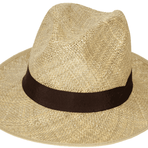 Ανδρική Fedora απο φυσικό υλικό