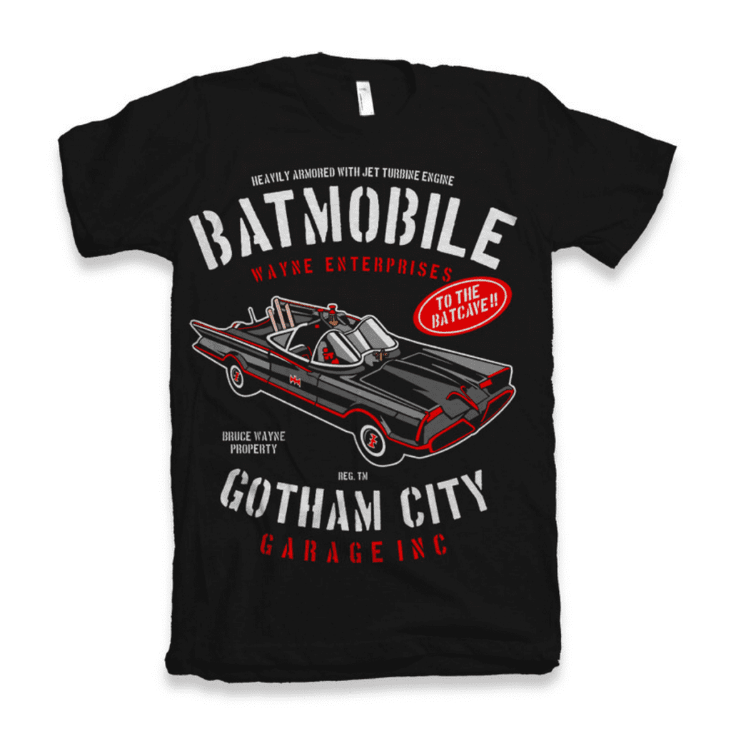 Tshirt Batmobile 12 Tshirt Batmobile