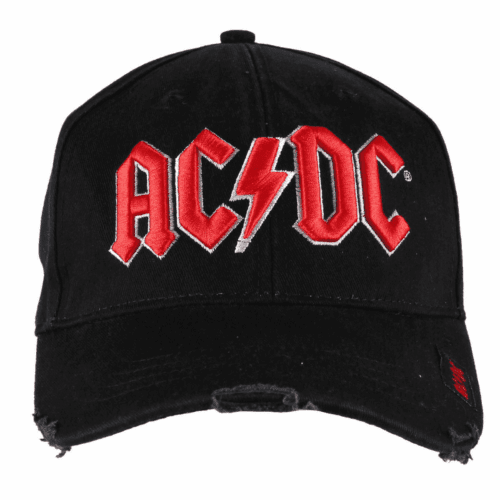Alternative view of AC/DC Unisex Baseball Cap: Red Logo