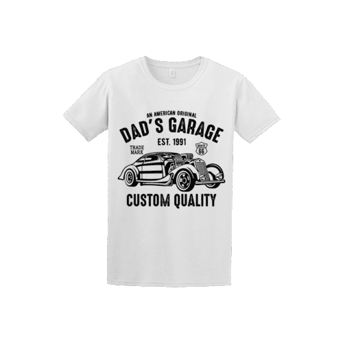 T-shirt ενηλίκων Dad's Garage 19 T-shirt ενηλίκων Dad's Garage