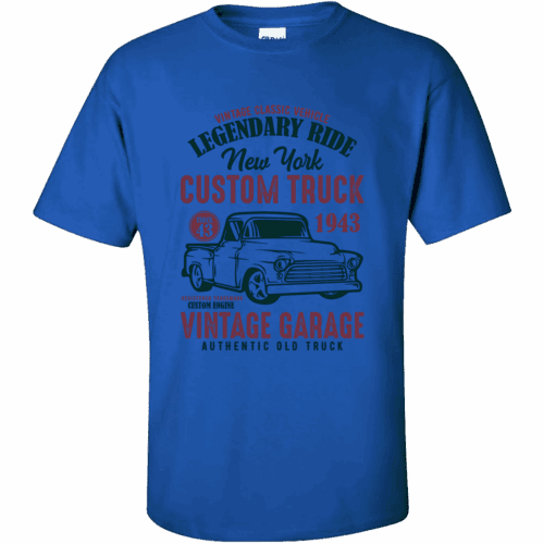 Κοντομάνικο T-Shirt NY Custom Truck 16 Κοντομάνικο T-Shirt NY Custom Truck